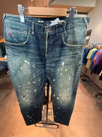 Paul Smith REDEAR 빈티지 페인트 청바지 XL 사이즈