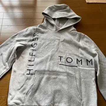 타미힐피거 그레이 후드티
