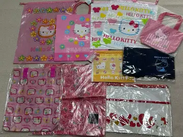 산리오 레트로 헬로키티 가방 세트