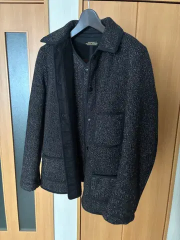 BROWN'S BEACH JACKET 블랙 참깨 자켓, 베스트 세트