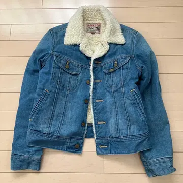 12.4 Lee 리 보아 안감 데님 자켓 G 블루 S