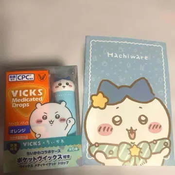 하치와레 노트 (세븐 콜라보) & 플랫 케이스 (VICKS 콜라보)