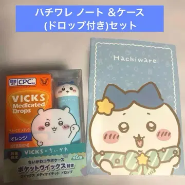 하치와레 노트 (세븐 콜라보) & 플랫 케이스 (VICKS 콜라보)