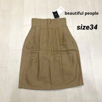 미사용 beautiful people 치노 스커트 뷰티풀피플