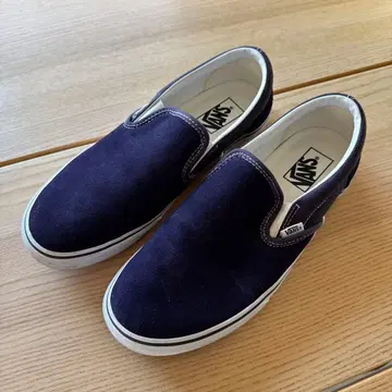 vans 슬립온 스웨이드 소재