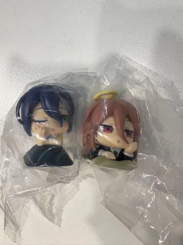 애니메이션 스타일 피규어 2체 세트