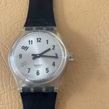 swatch 뮤지컬 콜 SLK112 손목시계 작동품