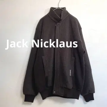 잭 니클라우스 울 자켓 블루종 브라운 M