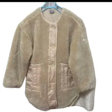 PUMA 베이지 보아 자켓