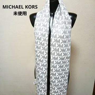 [ 미사용 ] MICHAEL KORS 마이클코어스 머플러 MK 택 포함