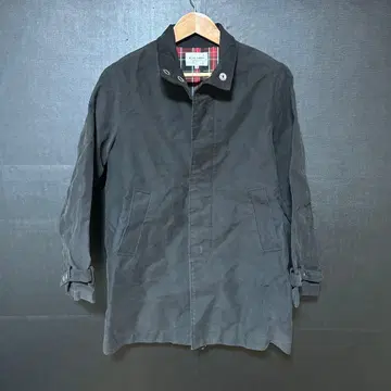 UNITED ARROS 유나이티드 애로우즈 블랙 코트 체크 무늬 안감