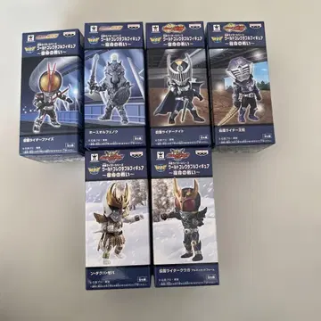 가면라이더 월드 컬렉터블 피규어 ~숙명의 싸움~ 6체 풀세트 미개봉