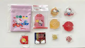 헬로키티 키링 복조리 아크릴 스탠드 스티커