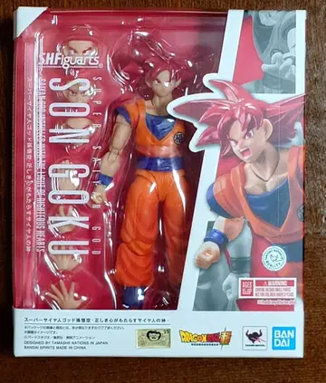 s.h.figuarts 슈퍼 사이어인 갓 손오공 S.H.피규아트