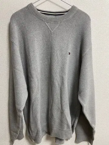 TOMMY HILFIGER 그레이 니트