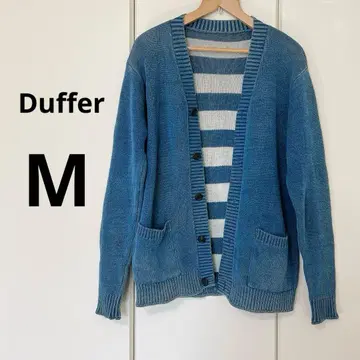 Duffer 인디고 리버서블 가디건 M 더퍼