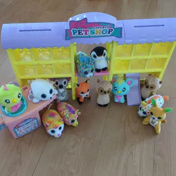 리카짱 반려동물샵 봉제 인형 세트 크리스마스 선물