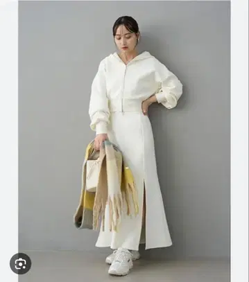 SNIDEL 아이보리 셋업 사이즈 1