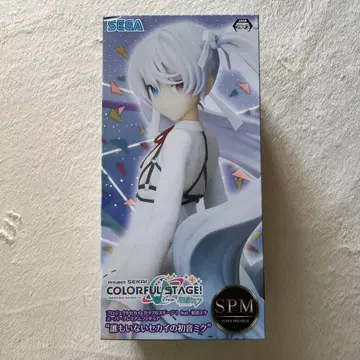 아무도 없는 세계의 미쿠 피규어