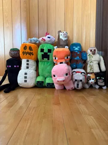 Minecraft 봉제 인형 세트