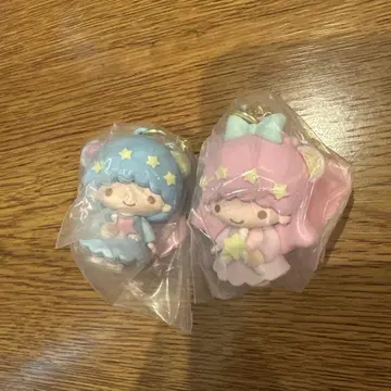 시크릿 키링 리틀트윈스타 별하늘의 엔젤 50주년 새상품