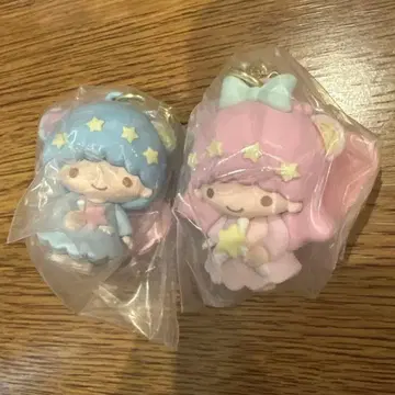 시크릿 키링 리틀트윈스타 별하늘의 엔젤 50주년 새상품