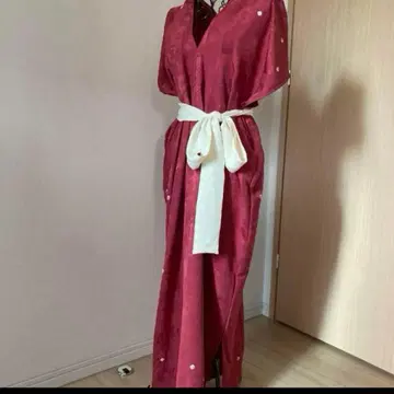 기모노 리메이크 롱 원피스