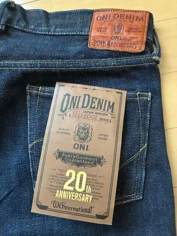 ONI DENIM 20주년 스트레이트 데님