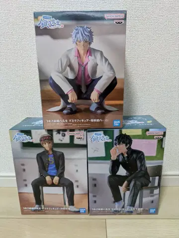 3년 Z반 긴파치 선생님 데스크 피규어 긴파치 히지카타 오키타 세트 2