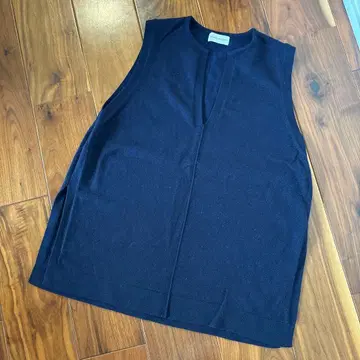 human woman 네이비 니트 베스트