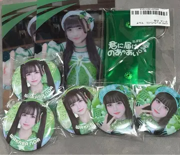 iLiFE! 와카바노아 온라인 복권 캔뱃지 멀티 케이스 세트