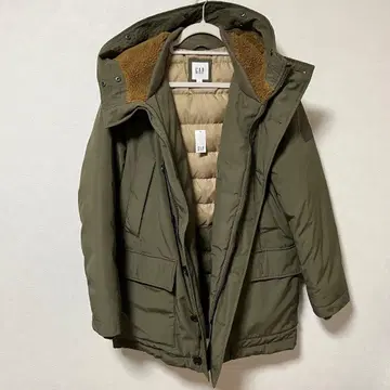 GAP 모즈 코트 충전솜 후드 부착 미사용 새상품