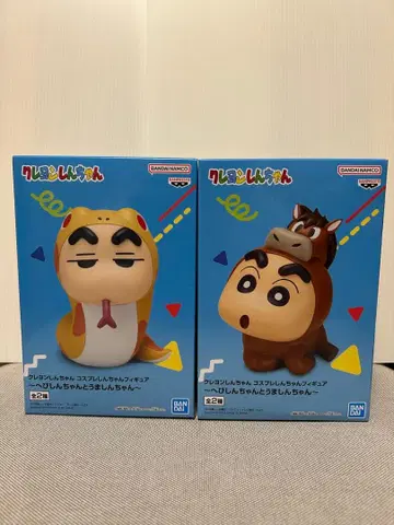 짱구는 못말려 코스프레 짱구 피규어 2체 세트 뱀 말