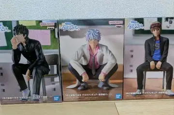 3학년 Z반 긴파치 선생님 데스크 피규어 긴파치 히지카타 오키타 세트 3