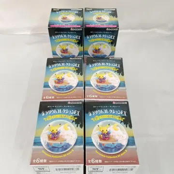 전 6종 세트 포켓몬 테라리움 컬렉션 EX 알로라 지방 편 2