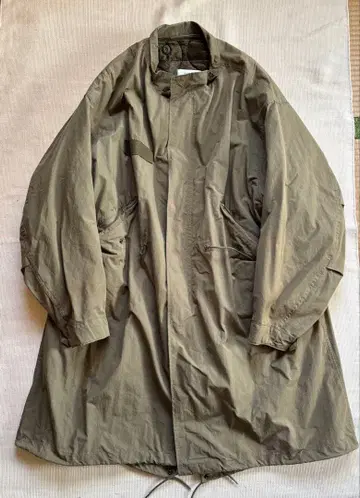 올리브색 모즈 코트 M 사이즈