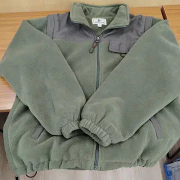 ATTRACTION 플리스 자켓 P/S 올리브 그린