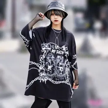 ACDC Rag 달콤한 MY PAIN 휴지 T BK