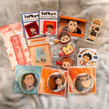 [ 물건 정리중 ] 하이큐 굿즈 묶음 판매