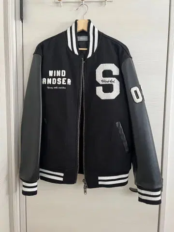 Wind and sea Varsity Jacket