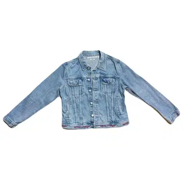 TOMMY HILFIGER 여성용 데님 자켓 라이트 블루