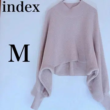 인덱스 터틀넥 니트 풀오버 월드 index