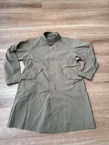 UNIQLO 카키 윈드프루프 2way 코트 S 사이즈