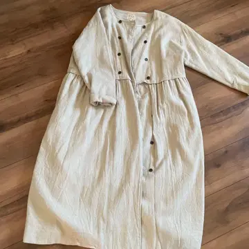 사만사 모스모스 베이지 그레이지 셔츠 원피스 새상품급