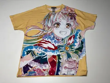 뱅드림 츠루마키 코코로 그래픽 T셔츠 프린트 T셔츠