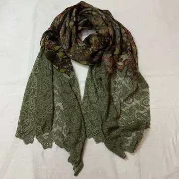 스톨 버터플라이 패턴 레이스 이탈리아제