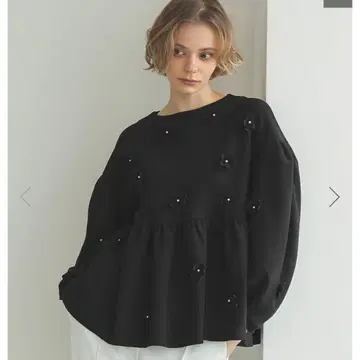 도노반 DONOBAN 플라워 모티브 상의