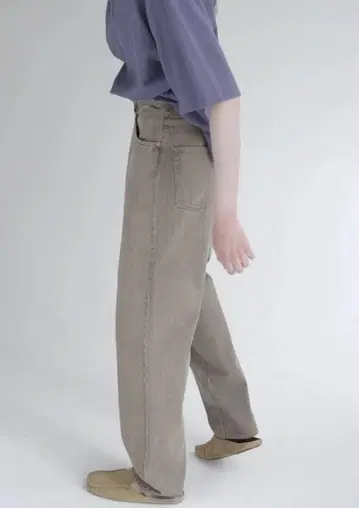 AURALEE HARD TWIST DENIM 5P PANTS