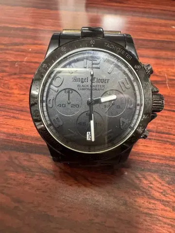 Angel Clover BLACK MASTER CHRONOGRAPH