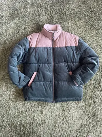 BAYFLOW 충전솜 자켓 그린 베이지